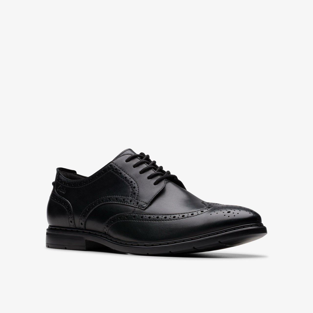Banbury Tip Black Leather | Clarks Sale