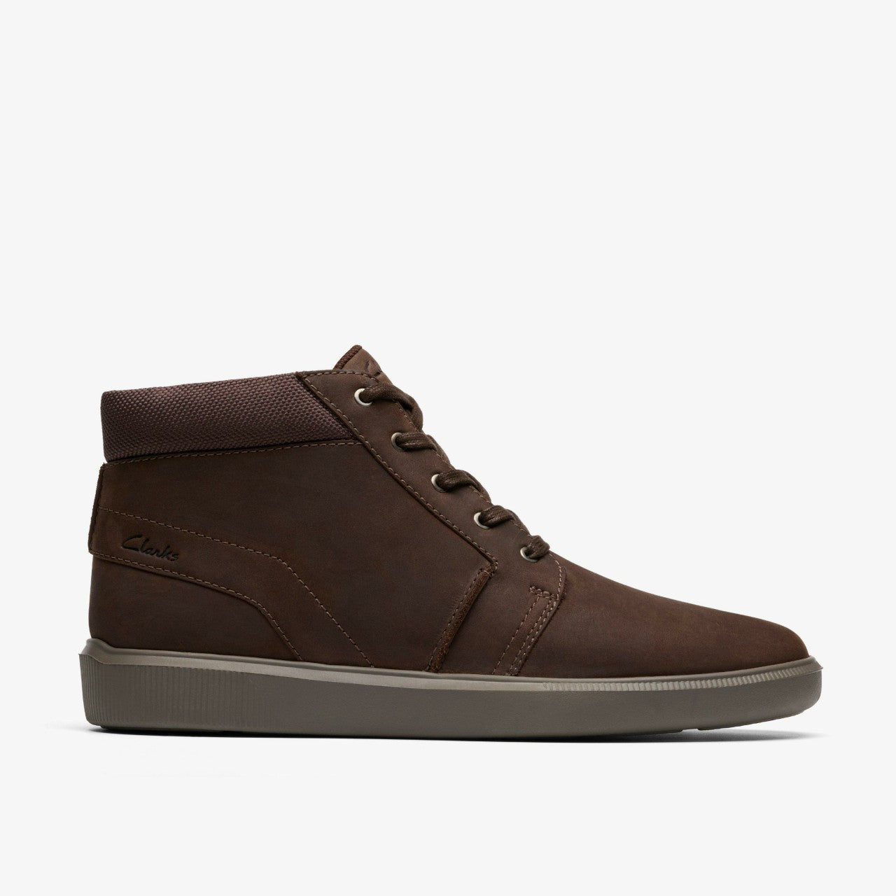 Brodin Mid Dark Brown Leather | Clarks Sale