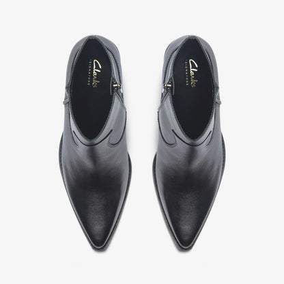 Kheda West Black Leather | Clarks Sale