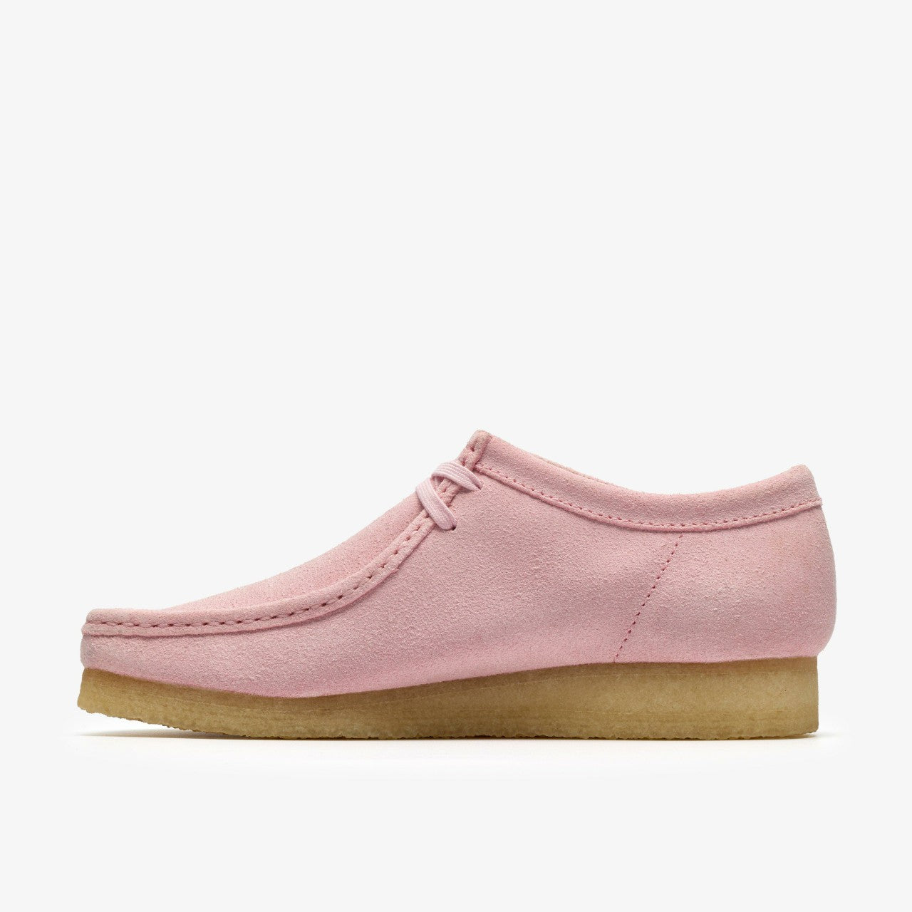 Wallabee Light Pink Suede | Clarks on Sale