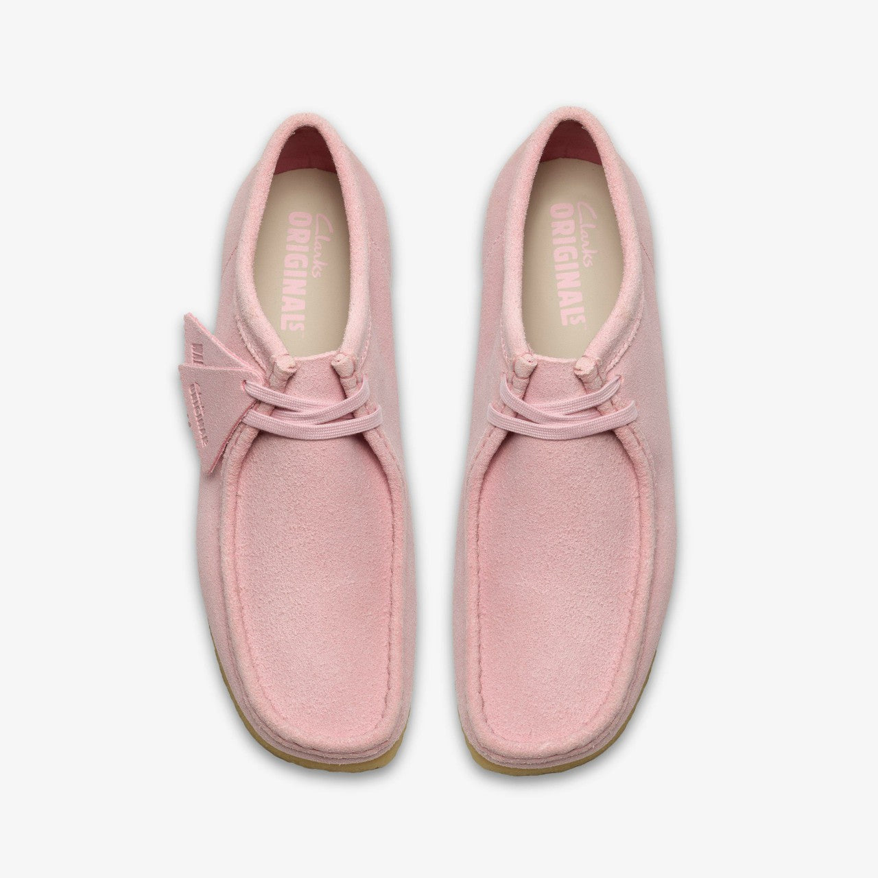Wallabee Light Pink Suede | Clarks on Sale