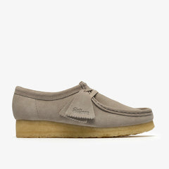 Pale Grey Suede