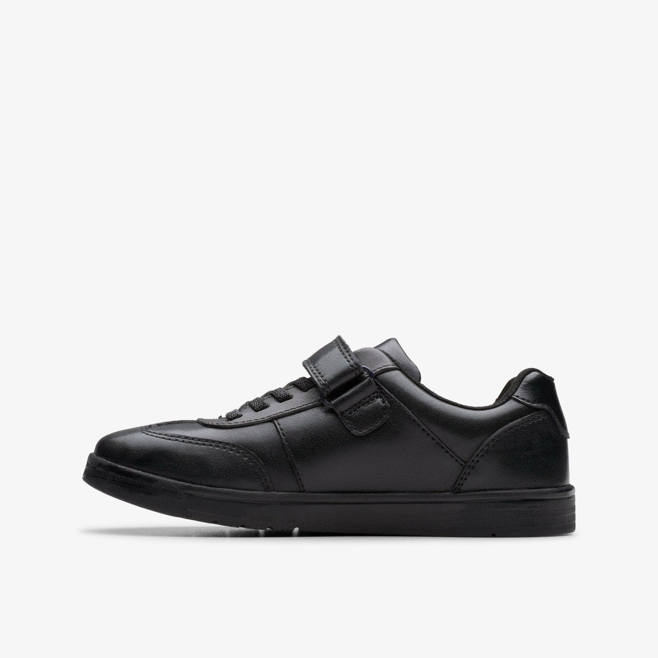 Disco Pace Kid Black Leather | Clarks for sale