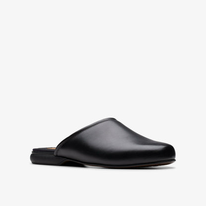 Harston Mule Black Leather | Clarks Sale