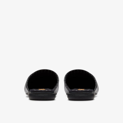 Harston Mule Black Leather | Clarks Sale
