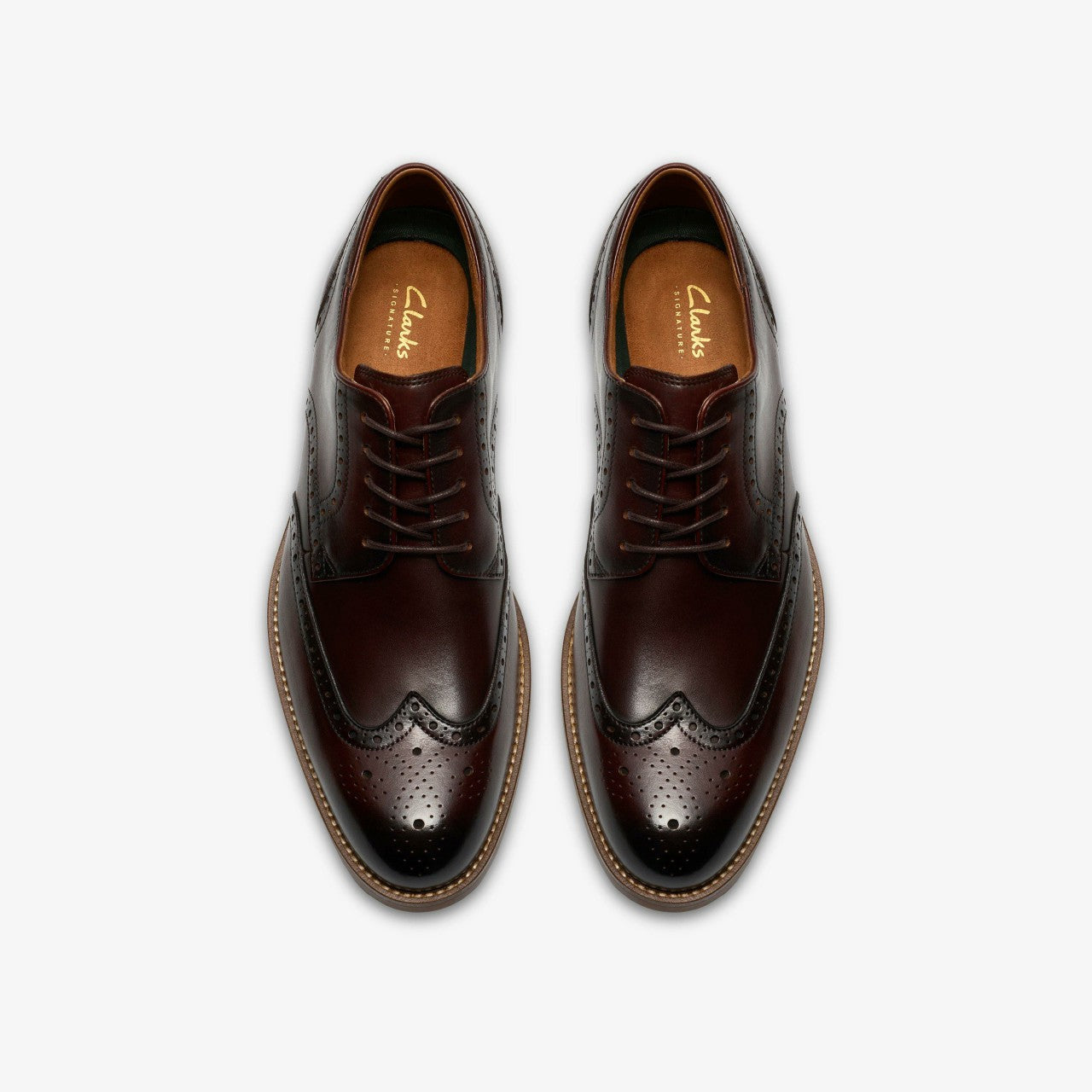 Craft Remi Tip Brown Leather | Clarks outlet