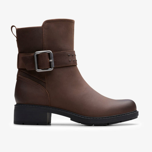 Hearth Buckle Dark Brown | Clarks outlet