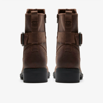 Hearth Buckle Dark Brown | Clarks outlet