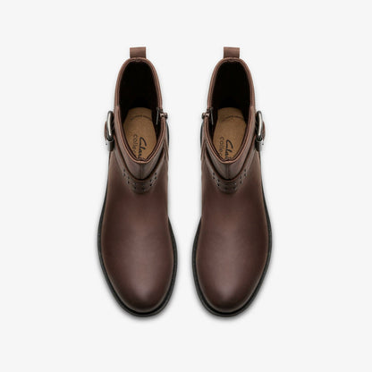 Hearth Buckle Dark Brown | Clarks outlet