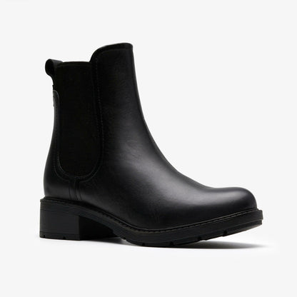 Hearth Top Black Leather | Clarks Sale