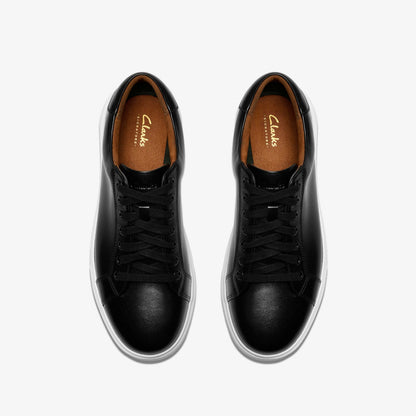Goswell Tie Black Leather | Clarks online