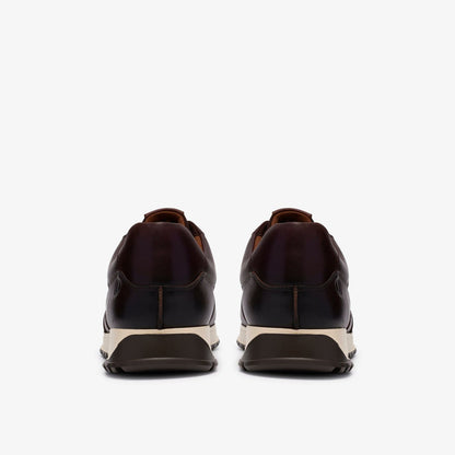 Radwell Tie Brown Leather | Clarks for sale