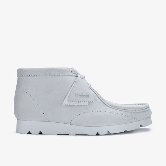 Wallabee Boot PAF Grey/Blue | Clarks on Sale