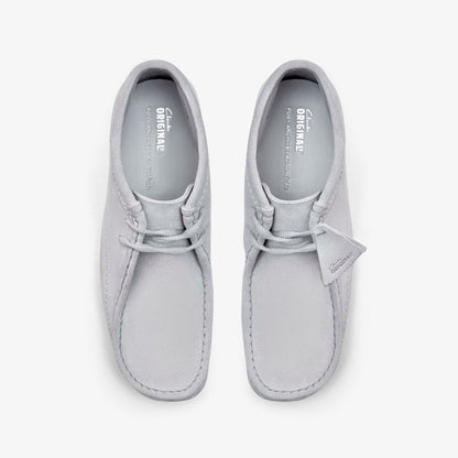 Wallabee Boot PAF Grey/Blue | Clarks on Sale