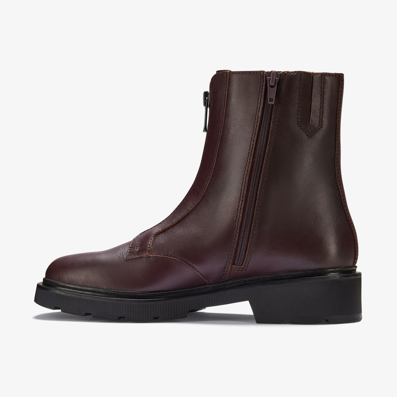 Lauryl Zip Merlot Leather | Clarks on Sale