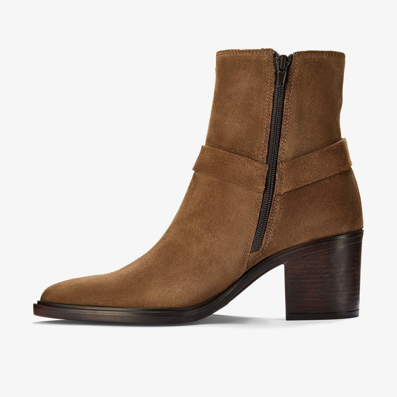 Jesse Buckle Dark Tan Suede | Clarks Sale