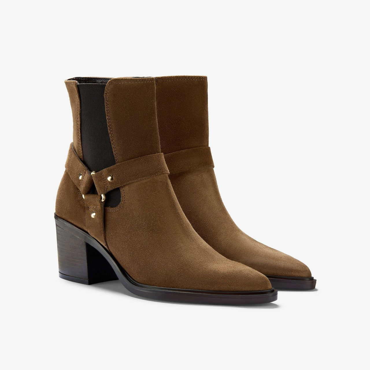 Jesse Buckle Dark Tan Suede | Clarks Sale