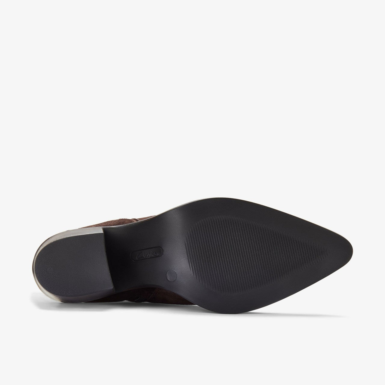 Jesse Zip Dark Brown Suede | Clarks discount
