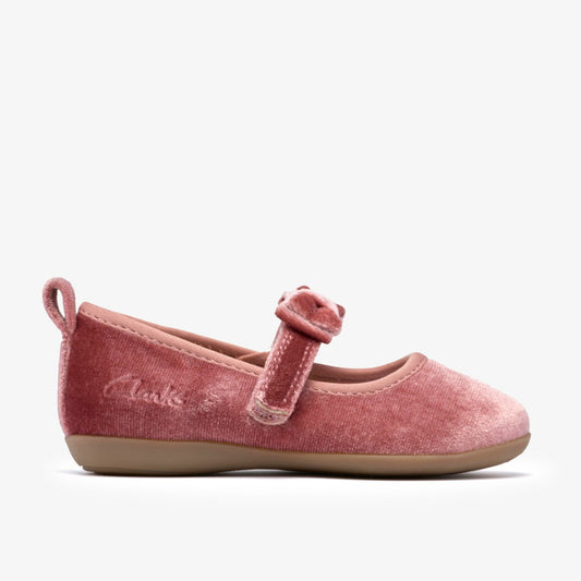 Charm Bow Toddler Dusty Pink | Clarks Sale