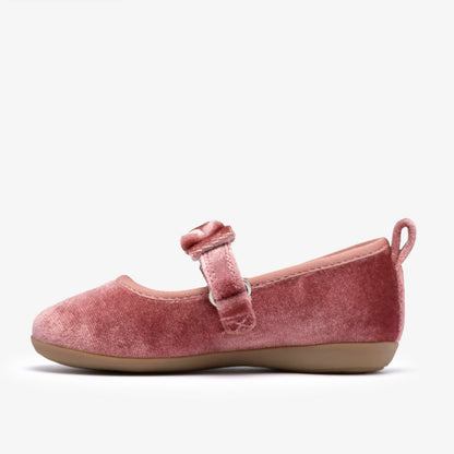 Charm Bow Toddler Dusty Pink | Clarks Sale