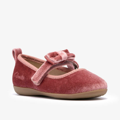 Charm Bow Toddler Dusty Pink | Clarks Sale