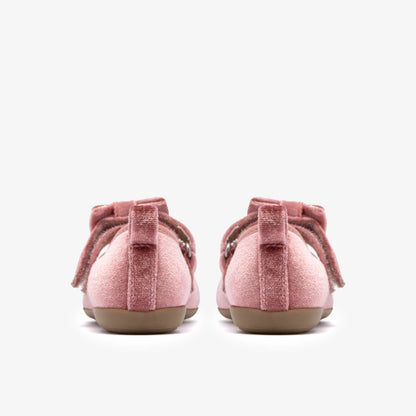 Charm Bow Toddler Dusty Pink | Clarks Sale