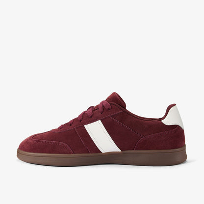 Seco Speed Burgundy Suede | Clarks for sale