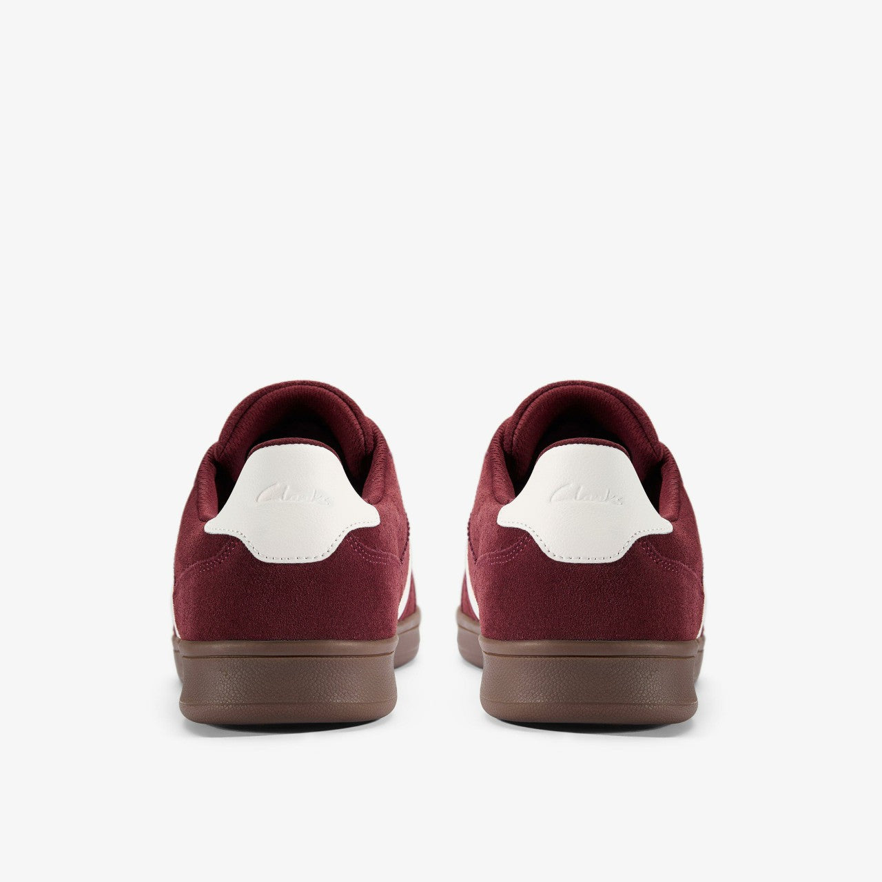 Seco Speed Burgundy Suede | Clarks for sale
