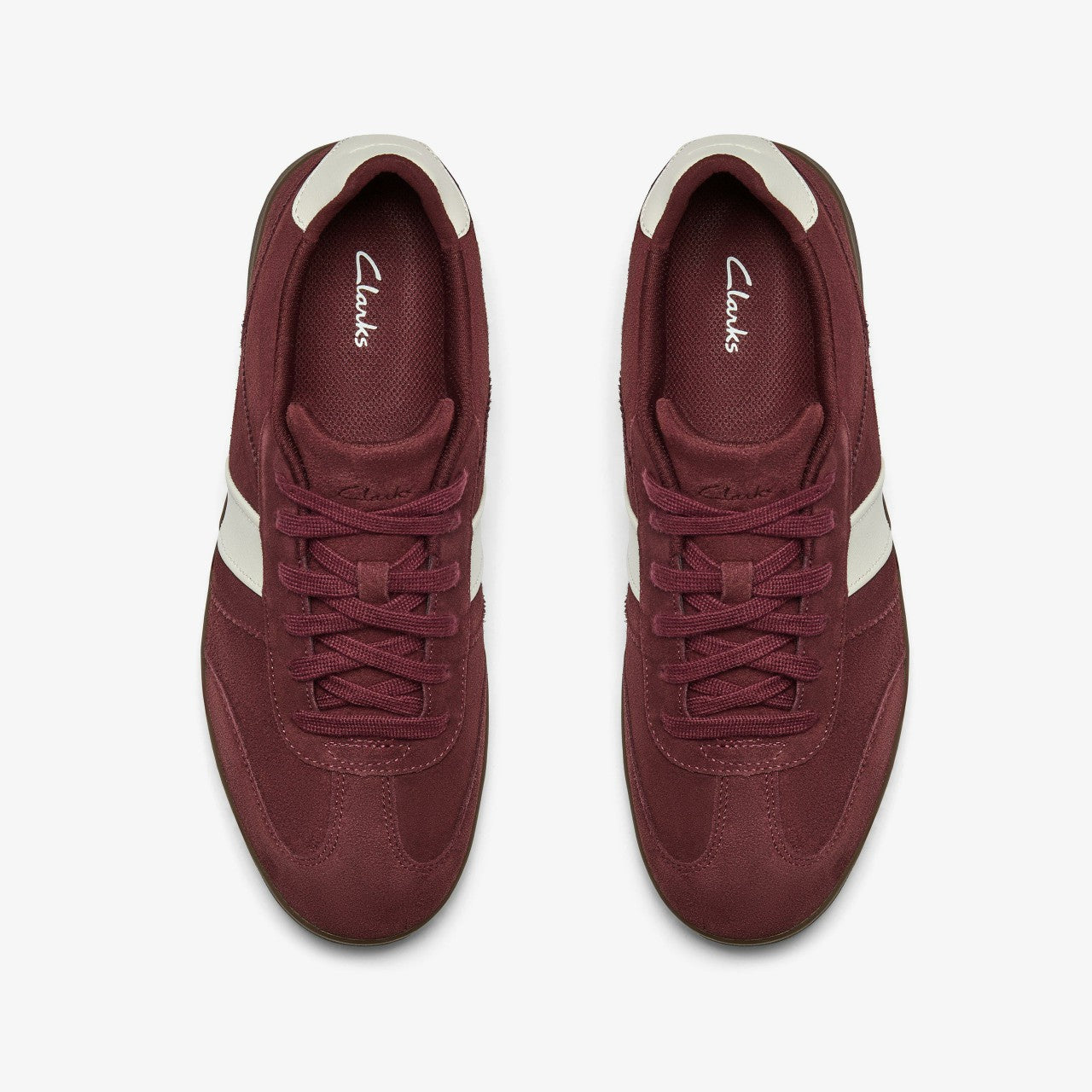 Seco Speed Burgundy Suede | Clarks for sale