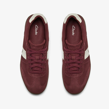 Seco Speed Burgundy Suede | Clarks for sale