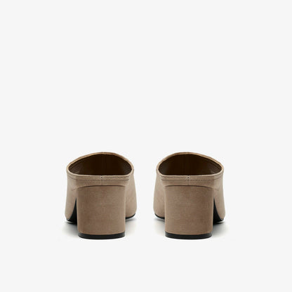 Siray Mule Mushroom Suede | Clarks online