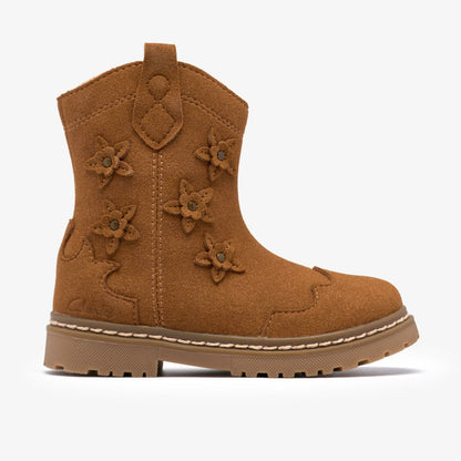 Adelaide Mid Toddler Tan | Clarks outlet