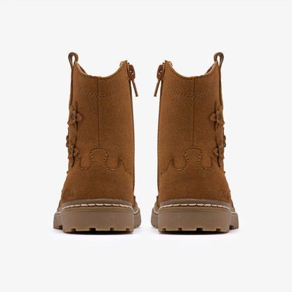 Adelaide Mid Toddler Tan | Clarks outlet