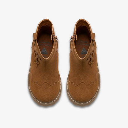 Adelaide Mid Toddler Tan | Clarks outlet