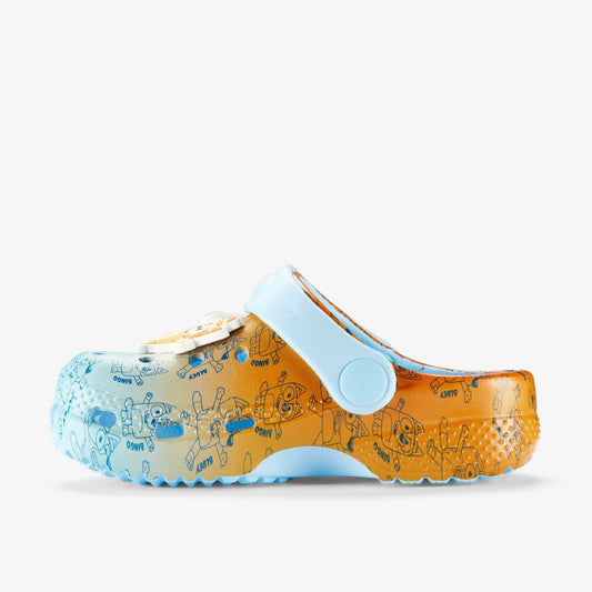 Bluey Fade Clog Kid Blue Combination | Clarks discount