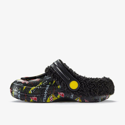 Pika Clog Warm Lined Kid Black Combination | Clarks online