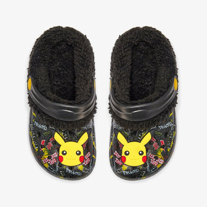 Pika Clog Warm Lined Kid Black Combination | Clarks online