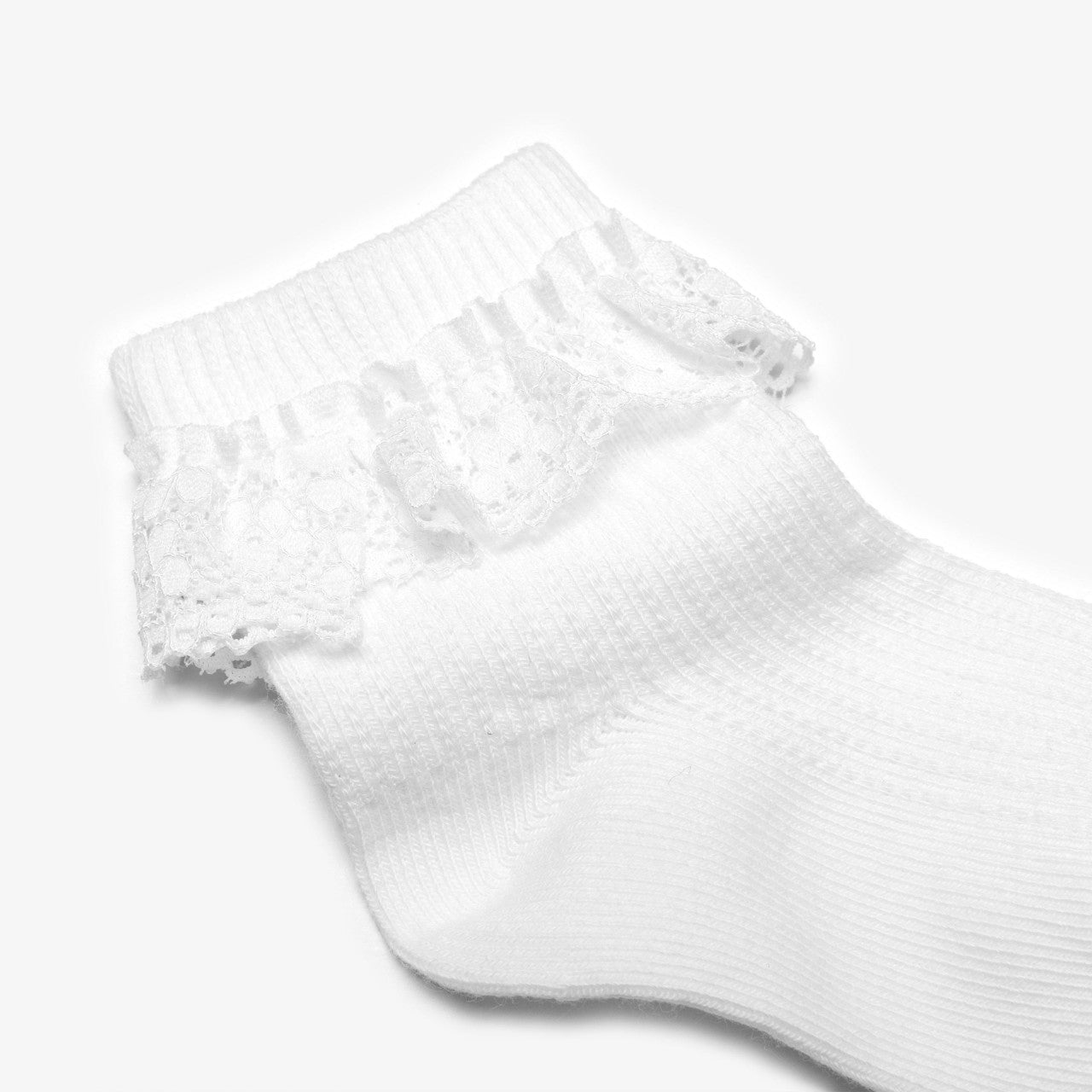 Frilly Socks 4 Pack White 0-6 Months White | Clarks Sale