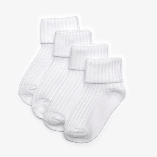 White Socks 4 Pack 6-12 Months White | Clarks outlet