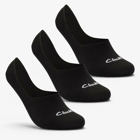Sock Liners 3 Pack Size 6-11 Black Black | Clarks Sale