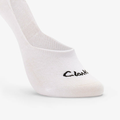 Sock Liners 3 Pack Size 2-8 White | Clarks on Sale