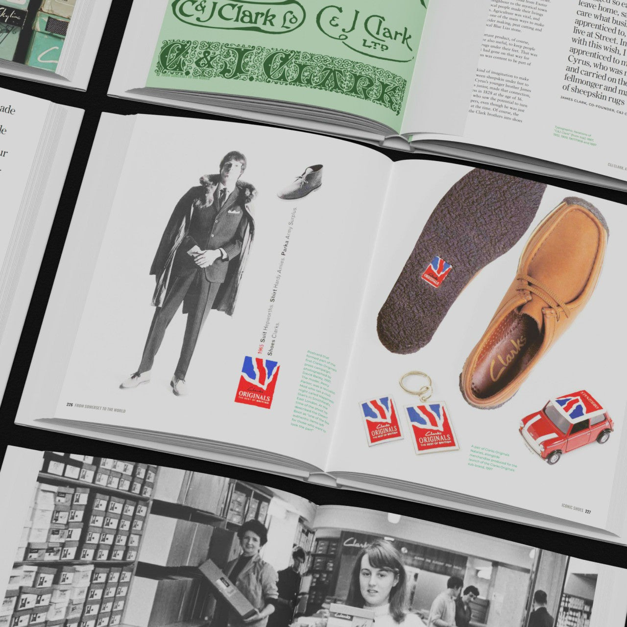 From Somerset to the World: Clarks a visual history book 1825–2025  None | Clarks for sale